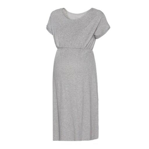 پیراهن بارداری برند آلمانی esmara سایز M اروپایی رنگ طوسی پیراهن بارداری اسمارا